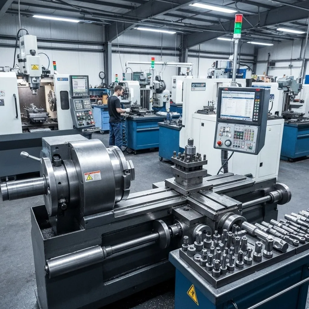 Machines on the Dynamic Watertech workshop floor